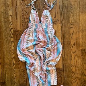 Lulus Multicolor Maxi Dress